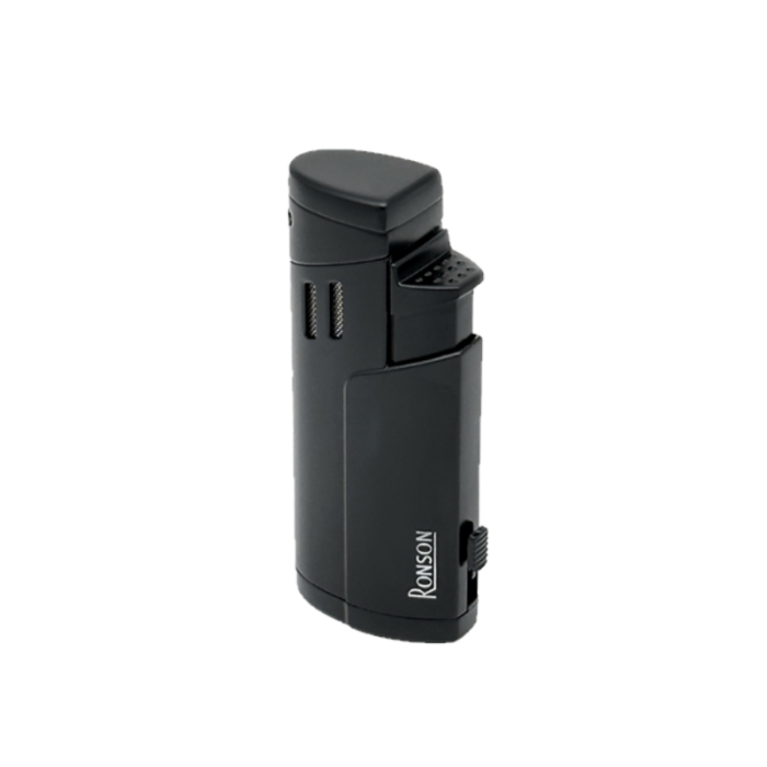 Ronson Αναπτήρας Cyclon Black 3 Jet Flame Με Punch 115002